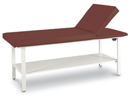 Model # 6K57AS V2 Adj. Back Treatment Table w/Shelf