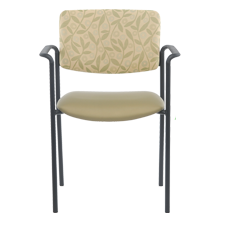 19K31A Stacking Side Chair w/Arm Rests
