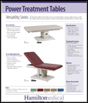 Power Treatment Tables sell sheet